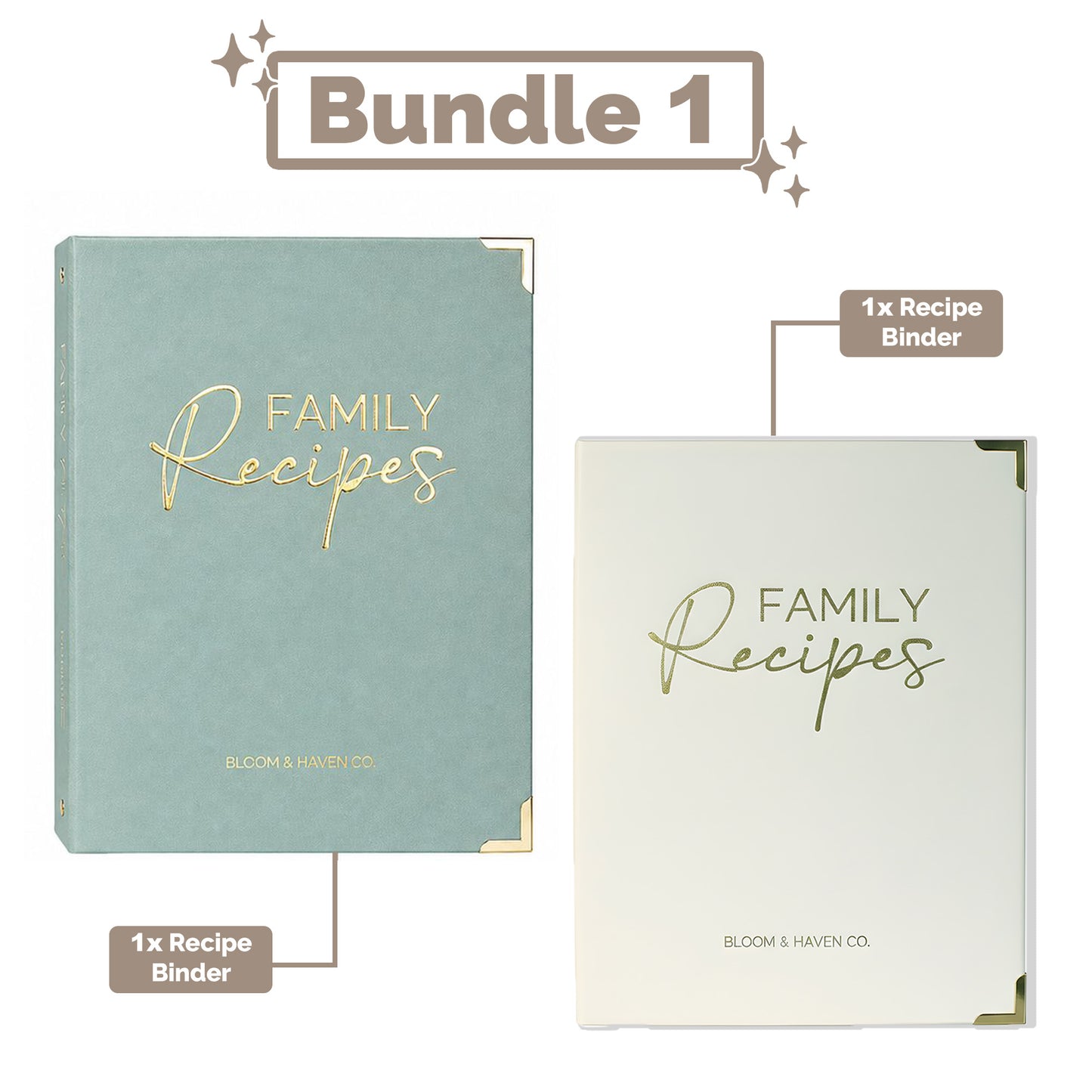 Double Recipe Binder Set