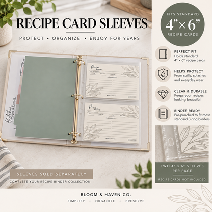 Off-White Recipe Card